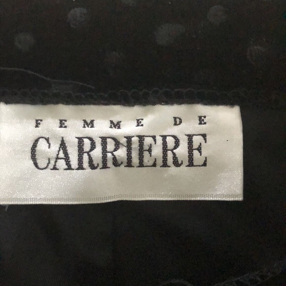 Sz 12 Femme de Carriere Velvet Pencil Skirt - Picture 4 of 5